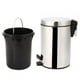 thumbnail image 4 of Bote de Basura, Bote de Basura con Pedal de Acero Inoxidable para el hogar de 3 L Creado magistralmente Jadeshay A, 4 of 8