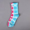 thumbnail image 2 of Jamsmile Women Crew Socks Tie Dye Color Print Cotton Socks Soft Athletic Casual Comfort Daily Socks, 2 of 3
