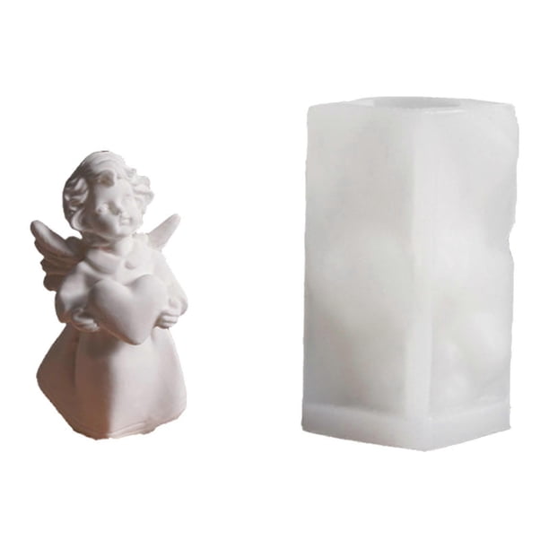 Angel Wing Silicone Molds for Epoxy Resin Candle Soap Candy Chocolate Making Multipurpose Silicones Mould Baking Tool Multicolor