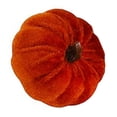 thumbnail image 2 of Eyicmarn Halloween Mini Velvet Pumpkins, Fall Harvest Small Artificial Pumpkins for Thanksgiving Day Decoration, 2 of 9