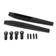 thumbnail image 1 of 2 piezas de brazos de traseros RC de y tornillos aptos para piezas de accesorios de oruga todoterreno RC Negro Hugo brazo de arrastre del coche rc, 1 of 3