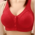 thumbnail image 2 of Everyday Bras for Women Low Support Sports Bra Bras Strapless Athletic Bra Women Bras plus Size Front Close Pack of Bras Sports Bras for Girls Women Sports Bra plus Size Running Girl One Red 40, 2 of 5