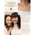 thumbnail image 4 of HSHDLDF Collier pour Ma Mère Fille pour Femmes Collier Fille de Maman Mère Fille Collier Cœur Emboîtable Collier Maman Collier de Fille Cadeaux pour Maman Cadeaux Maman de Fille, 4 of 6