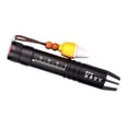 thumbnail image 2 of Strong Flashlight LED Money Identification Light Beeswax Jade Amber Lamp Portable Powerful Torch Lighting Equipment Charging Kit 365 Small Head, 2 of 7