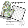 thumbnail image 4 of KLL Frog With Sweet Pattern Oven Mitts and Pot Holders 2pcs Sets for Kitchen, Oven Mitt Heat Resistant 536°F, Oven Gloves for Kitchen,Cooking and Baking, 4 of 7