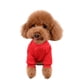 thumbnail image 3 of RV Ropa para mascotas, perros navideños, ropa, gatos, calor de otoño e invierno, suéteres de lana, alces, bolsa de bendición del anciano (L) Sincero Electrónica, 3 of 5