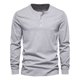 thumbnail image 1 of Ut Camisas Casuales De Manga Larga Con Cuello Henley Para, 1 of 2