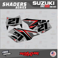 thumbnail image 3 of Kalair GFX Graphics Kit for Suzuki DRZ400SM (2001-2023) Shaders Series, 3 of 5