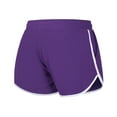 thumbnail image 5 of cfhntfmh Yoga Shorts for Women Sport Elastic Waist Comfy Shorts Color Block Stretchy Running Workout Shorts with Pockets, 5 of 5