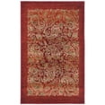 thumbnail image 2 of SAFAVIEH Lyndhurst Julia Traditional Floral Area Rug, Red/Multi, 5'3" x 7'6", 2 of 6