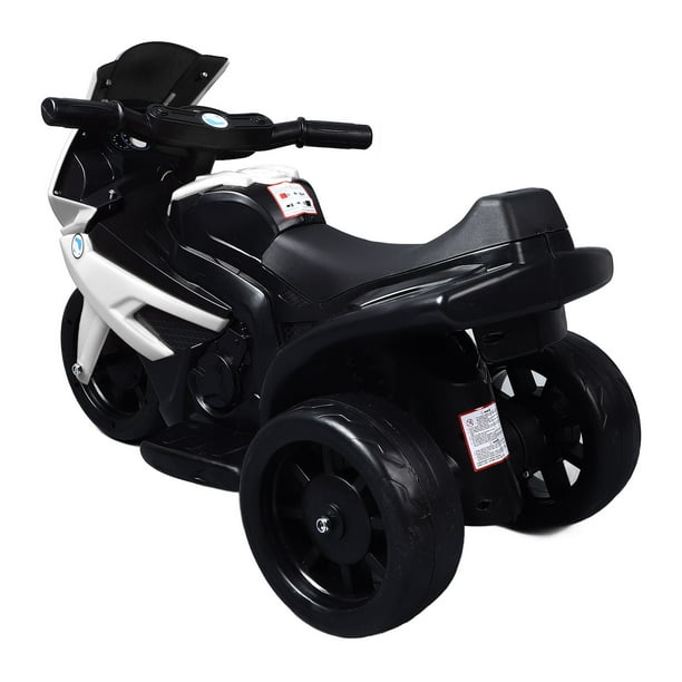 Motocicleta Eléctrica Para Niños, Enchufe Estadounidense 110-240V, Vehículo De Tres Ruedas Para Niños, Vehículo Recargable Con Música Grande Para Niños