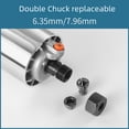 thumbnail image 2 of 220V-440V High-Power Woodworking Electric Router with Soft Start & Constant Speed Control - All-Copper Construction, Versatile for Carving, Drilling, Grinding - User-Friendly Cross-Border Power Tool, 2 of 5