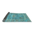 thumbnail image 2 of Ahgly Company Indoor Rectangle Oriental Light Blue Traditional Area Rugs, 2' x 3', 2 of 4