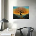 thumbnail image 3 of COMIO  Tree Wall Art Canvas Picture, Tree Laden with Fruit Canvas Wall Art Picture Canvas Print for Kitchen and Home Decor or Living Room Artwork, 3 of 4