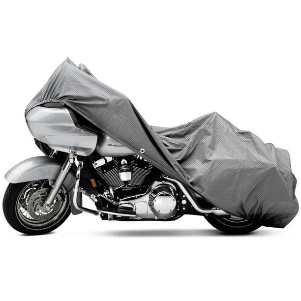 NEH Moto 4 Couches Housse de Rangement Robuste Compatible avec Harley Davidson Sport Tour Plane