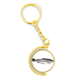 thumbnail image 1 of ocean fish fresh grey metal connector key chain accessory en keyholder, 1 of 3