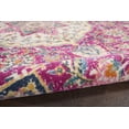 thumbnail image 4 of 5â€™ x 7â€™ Pink and Ivory Medallion Area Rug, 4 of 6