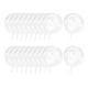 thumbnail image 5 of 5x 20x Helio Estilo Burbuja Transparente Globos Bobo Globos Transparentes para Relleno Pre Estirado Globos Grandes Bobo para Boda LED Decoración Al Ai 5 piezas, 5 of 8