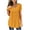 Gold, variant on Giftesty Going Out Tops for Women Women's Summer Solid Round Neck Button Pleated Short Sleeve Tops