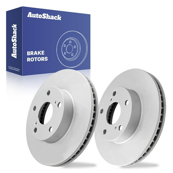 AutoShack 10.83" (275 mm) Front Vented Brake Rotors Coated | Replacement for 2005-2015 Toyota Tacoma | 2-PC Set | ArmorStop