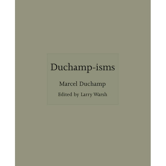 Isms Duchamp-Isms, (Hardcover)
