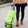 thumbnail image 5 of Collapsible Trolley Bags Folding Shopping Bag With Wheels Foldable Shopping Cart Reusable Shopping Bags Portable Hand-pulling Grocery Bags Shopp, 5 of 5
