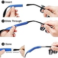 thumbnail image 4 of lote De 6 Bandes De Lunettes De Sport En Noprne Flottantes Pour Lunettes De Sport, Lunettes De Soleil Et Lunettes De Lecture - Pour Homme Et Enfant, 4 of 5