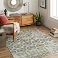 thumbnail image 6 of Hauteloom Sangat Living Room, Bedroom Machine Washable Area Rug - Black, Beige, Gray - 6'7"-Round, 6 of 12