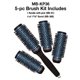 thumbnail image 2 of Kit de cepillos de pelo Olivia Garden MultiBrush térmicos desmontables, 2 of 6