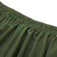 thumbnail image 4 of Ruziyoog Skirts for women Women Fashion Casual Skirt With Pockets Vintage High Waist Pleated SkirtArmy Green S, 4 of 6
