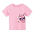 thumbnail image 2 of Camiseta de Stitch, ropa para niños, ropa para niñas, ropa para bebés, niños, moda de anime, camisetas casuales de dibujos animados para niños de verano, manga corta, 2 of 5