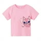 thumbnail image 2 of Camisetas de Stitch, ropa para niños, ropa para niñas, ropa para bebés, niños, moda de anime, camisetas casuales de dibujos animados para niños de verano, manga corta, 2 of 5