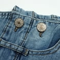 thumbnail image 5 of KIDSCOOL SPACE Jupe pour Petites Filles, Robe Salopette d'Été en Denim Doux et Extensible, 5 of 5