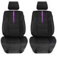 thumbnail image 1 of Ultra Sleek Universal Car Seat Cushions Set For Car Truck SUV Van - Front Set, 1 of 4