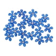 thumbnail image 2 of Abbracc 20 Pcs Boutons en Résine avec Strass Cristal Perles Plates DIY Bleu Royal, 2 of 7
