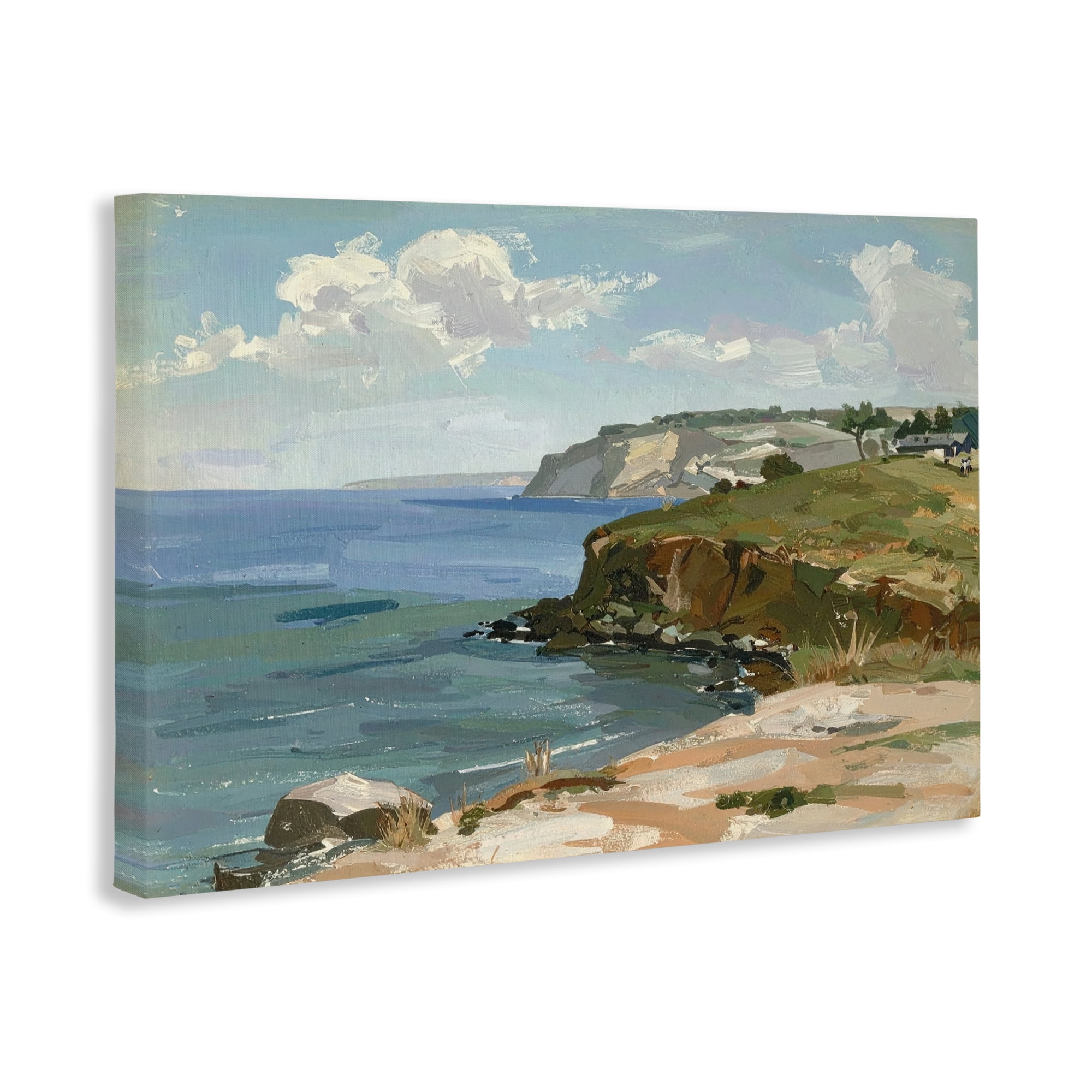 Stupell Industries Along The Shore Scenery Canvas Wall Art, design by Alonza Saunders