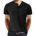 thumbnail image 1 of BOBOGOJP T-Shirts Graphiques pour Hommes Col Rond Classique T-Shirt Confortable (Noir,G), 1 of 5
