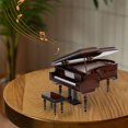 thumbnail image 1 of unbranded 1Ud Caja Musical De Piano Color Café Hecha Con Materiales Duraderos Para, 1 of 6