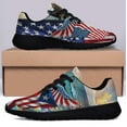 thumbnail image 3 of Puerto Rico American flag Shoes Sneakers Black Size 9.5, 3 of 7