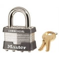 thumbnail image 4 of (4 pack) Master Lock 1KA 2001 Keyed Padlock 1-3/4 in W x 1-15/16 in H Body 15/16 in H Shackle Steel, 4 of 5