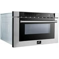 thumbnail image 3 of forno 1.2 cu ft Built-In Microwave Oven in Silver, 3 of 6