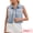 Light Blue, variant on DARING DIVA Women's Button Down Sleeveless Tassel Trim Fringe Jean Vest S Light Blue