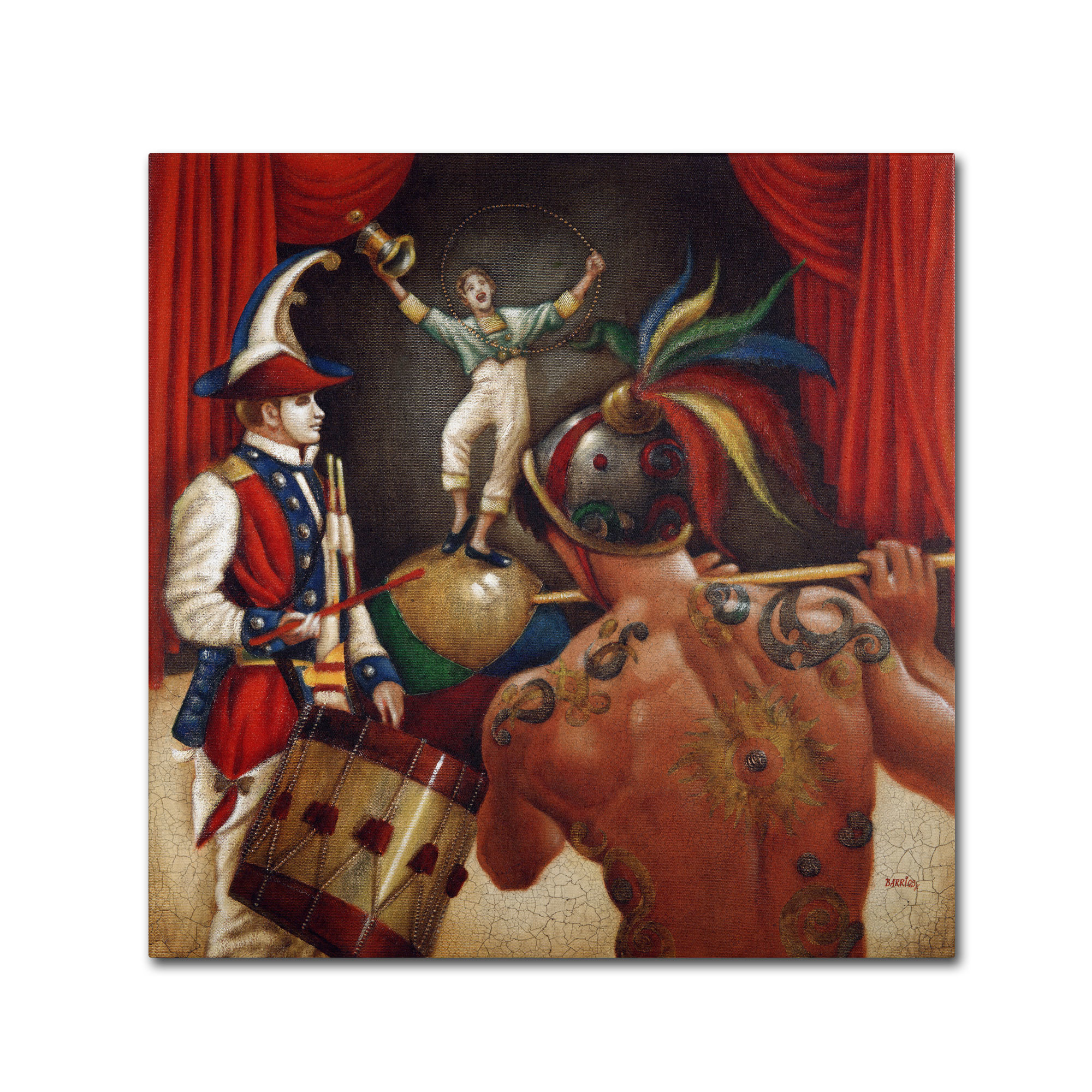 Trademark Fine Art "Prelude Alegria" Canvas Art by Edgar Barrios