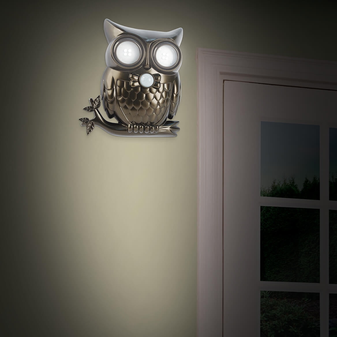 Decorative LED Motion Sensor Hooting Owl Light