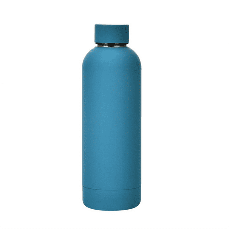 Stainless Steel Insulated Water Bottle, 17oz Metal Thermos Water Bottles,  Leak Proof BPA-Free Dishwasher Safe Reusable Flask for Sports Travel, Navy  Blue - Yahoo Shopping
