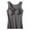 Grey, variant on DuoJiaJ Thermal Shirts For Women With Built In Bra V Neck Tops Sleeveless Vest Lined Underwear Thermal Tank Tops Winter Top Warm Underwear For Women Black XXL