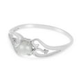 thumbnail image 3 of 10k White Gold Freshwater Cultured Pearl And Diamond Ring, 3 of 6