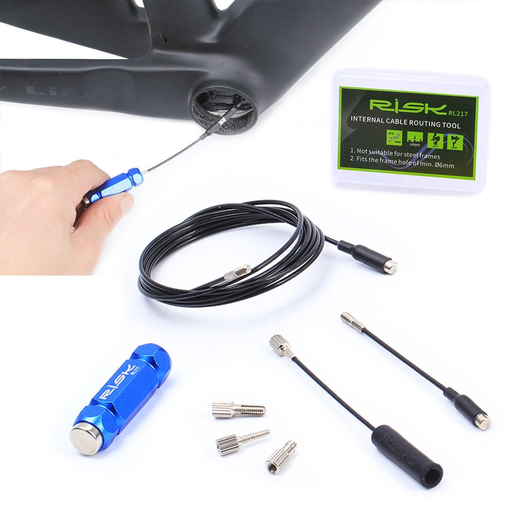 Bicycle Internal Cable Routing Tool With Magnet Inner Cable Guide For Bike Frame Shift Hydraulic Wire Walmart