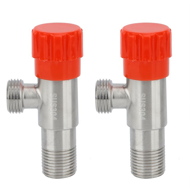 Cold Water Angle Valve,G1/2 304 Stainless Steel Stainless Angle Valve Water Heater Angle Valve Reliable and Durable