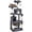 Dark Gray, variant on WSWJY Cat Tower, 70.5in Cat Tree for Indoor Cats, Multi-Level Climbing Tree w/Condo & Plush Perches, Large Cat Play House Scratching Post for Kitten Beige